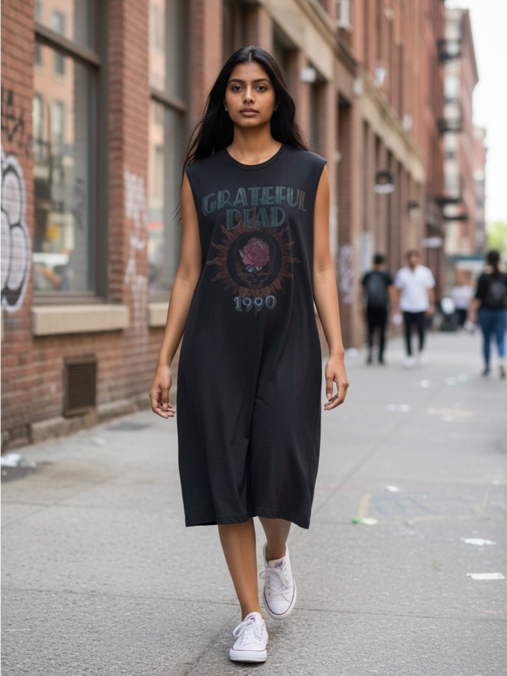 American Eagle Grateful Dead Midi Dress M